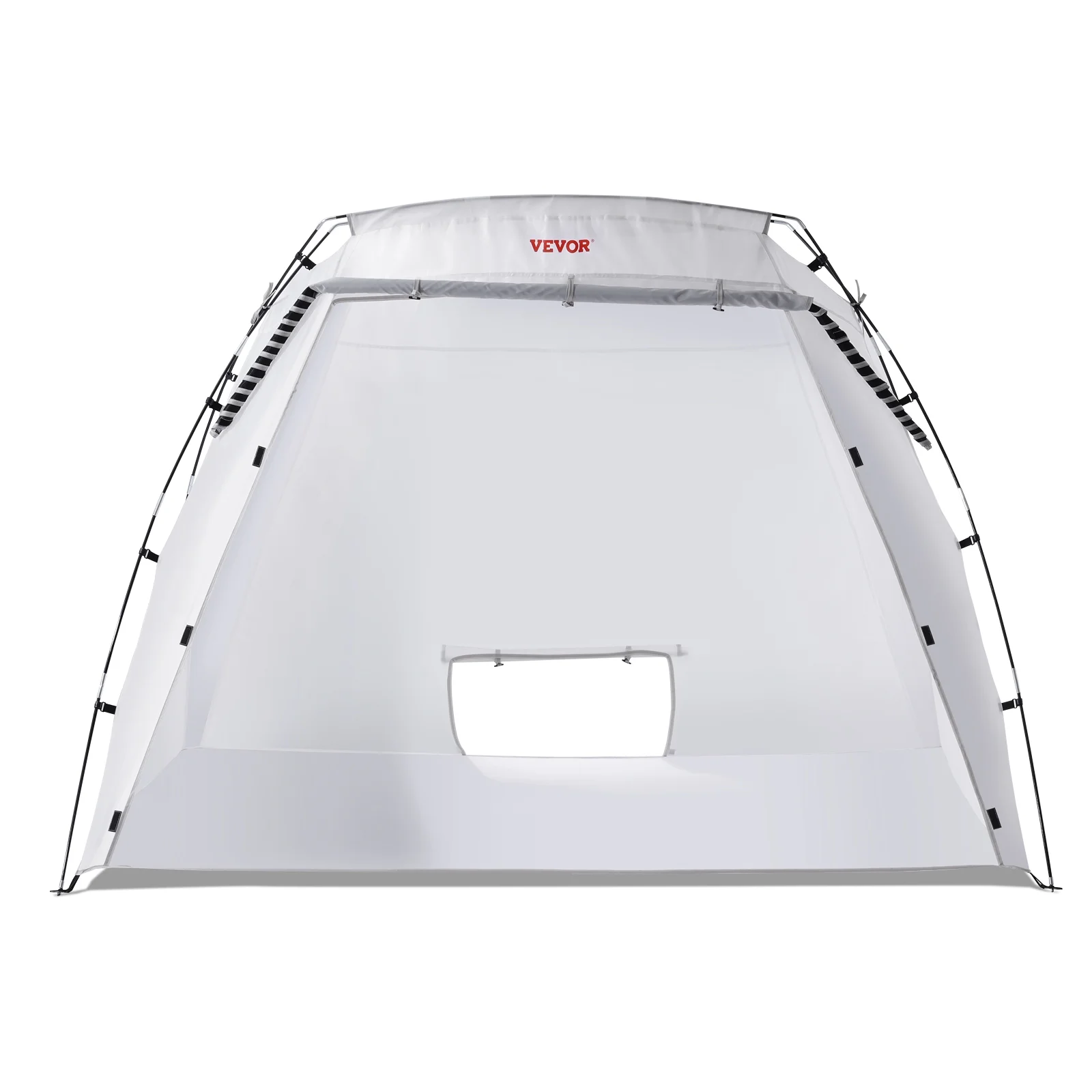 SKYSHALO Portable Paint Booth, Larger Spray Paint Tent with Built-in Floor & Mesh Screen, 7.5×5.2×5.2ft Spray Paint Shelter, Painting Tent Station for Furniture DIY Hobby Tool - Image 9